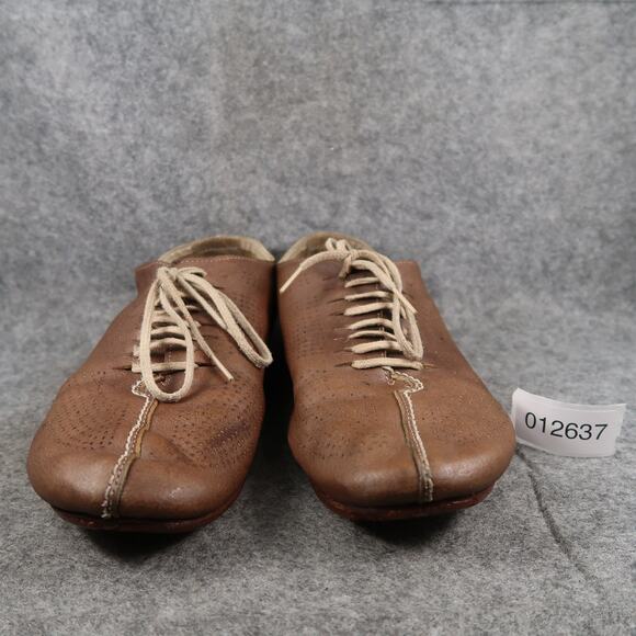 Ryan Rowe Shoes Mens 12 Casual Sneakers Leather Lace Up Brown Round Toe Flat - Picture 2 of 13